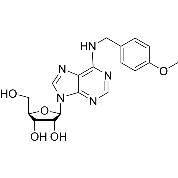 N6-(4-Methoxybenzyl)adenosine 23666-24-2